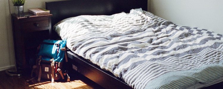 Bed in a Travel room