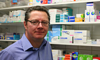 Pharmacist Jason Gibbs