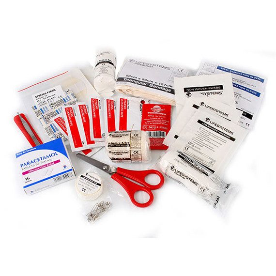 Lifesystems Adventurer First Aid Kit Contents