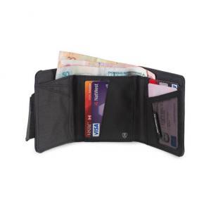 RFID Tri Fold Wallet with Cash and Cards