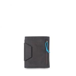 RFID Tri Fold Wallet Zip Pocket