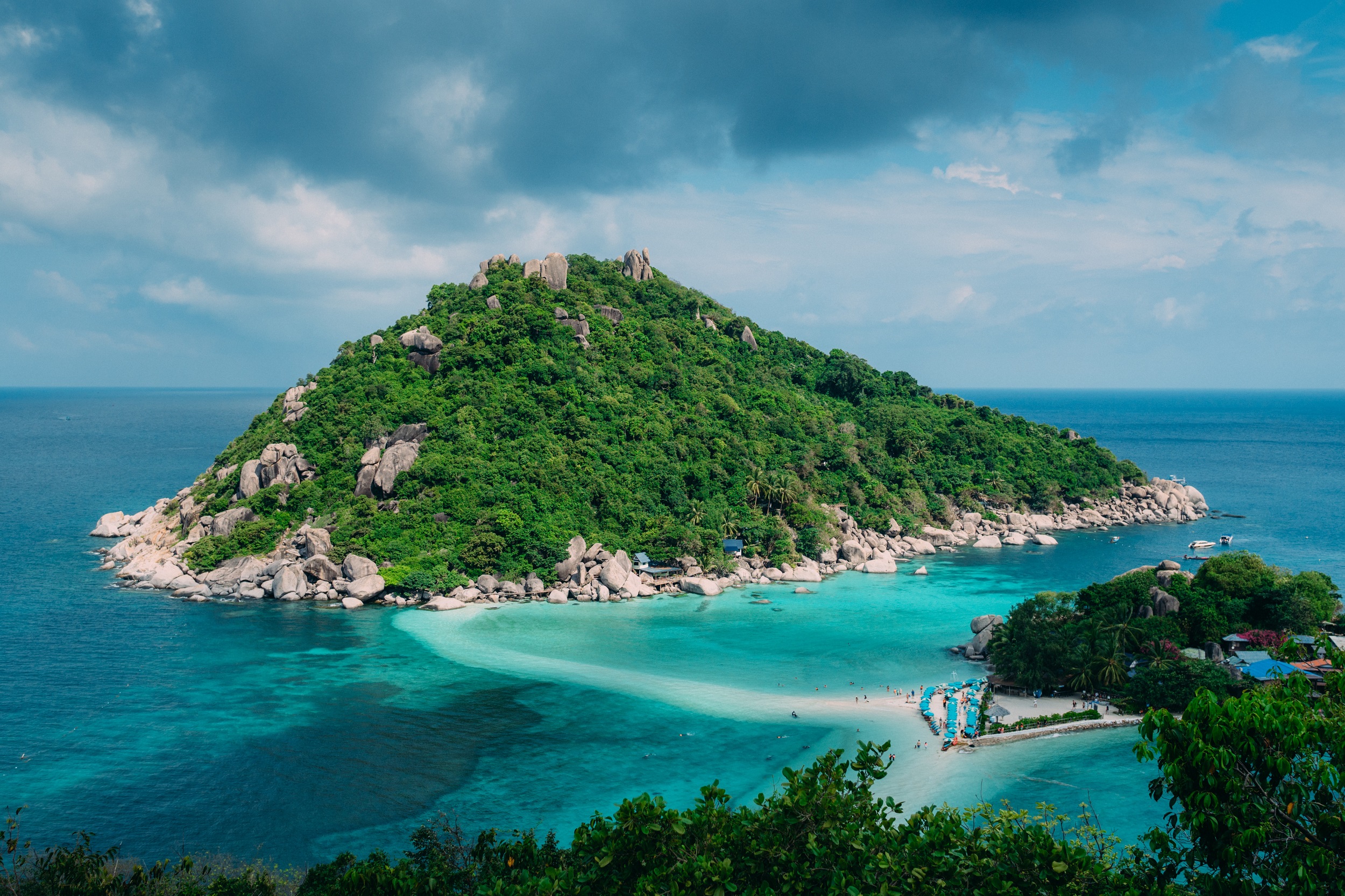 View of Ko Samui island