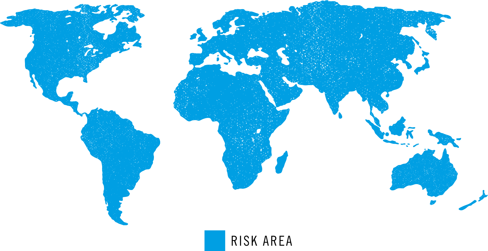 HPV Risk Area Map